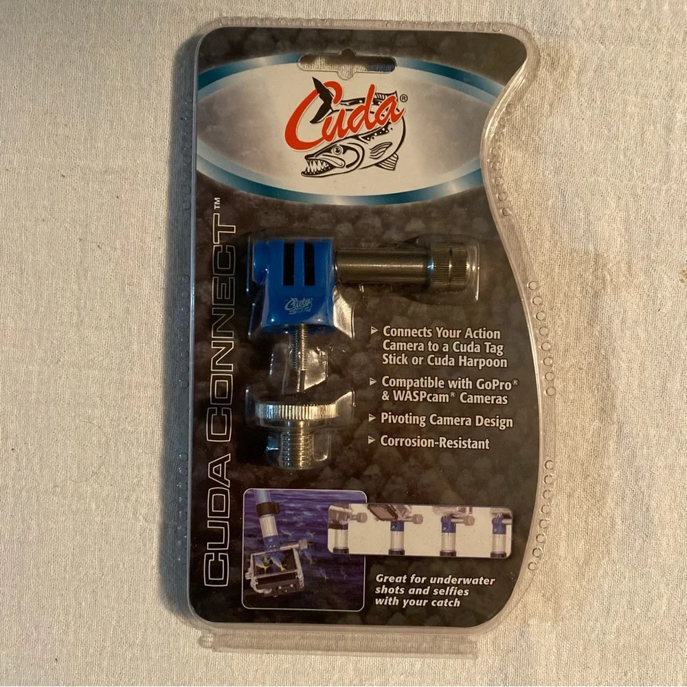 Cuda Connect Camera Adaptor Compatible with GoPro & WASPcam Cameras